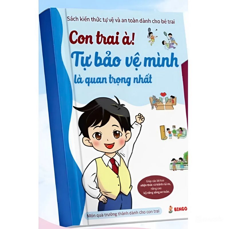 Sách Con Trai À: Tự Bảo Vệ Mình Là Quan Trọng Nhất